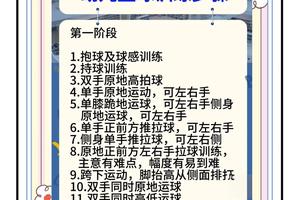  为什么篮球训练要分为不同阶段：分阶段训练的重要性与最佳实践